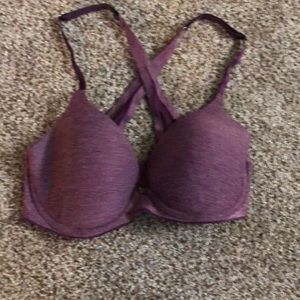 Aerie purple razor back bra